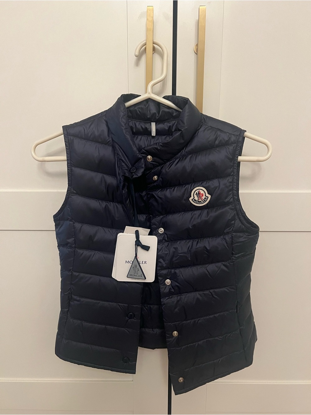 Moncler Girls’ Liane Vest - Navy NWT